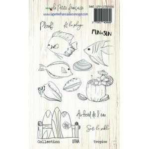 Tampon clear : Collection LITHA – Tropico- La Petite Francaise