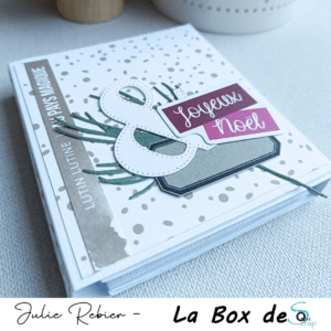 Lire la suite à propos de l’article Tuto n°5 pour la Box de Décembre 2024 par Julie Rebier