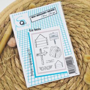 Tampons clear – En bois – Quiscrap