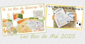 Lire la suite à propos de l’article Les Box de Mai 2025