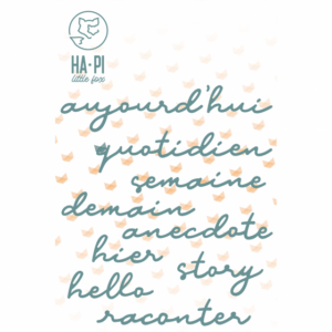 Matrices de découpe Mots du quotidien – HA PI Little Fox