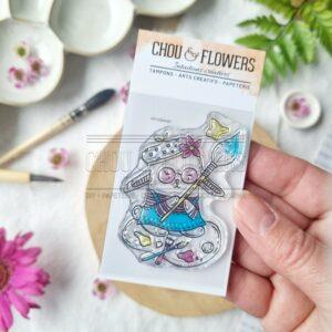 Tampons Doudou créatif – collection VIBRATIONS – Chou and flowers