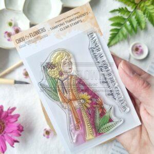 Tampons A7 Fille indienne – Collection VIBRATIONS – Chou & Flowers