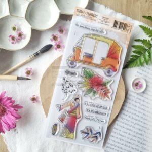 Tampons DL En tuk tuk – Collection VIBRATIONS – Chou & Flowers