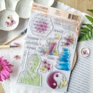 Tampons A5 Sérenité – Collection VIBRATIONS – Chou & Flowers