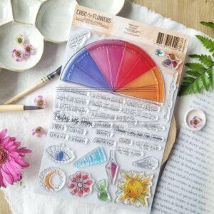 Tampons A5 Le cadran – Collection VIBRATIONS – Chou & Flowers