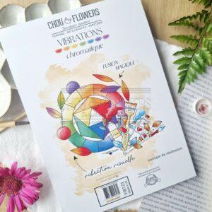 Tampons Clear A4 Chromatique – Collection VIBRATIONS – Chou & Flowers