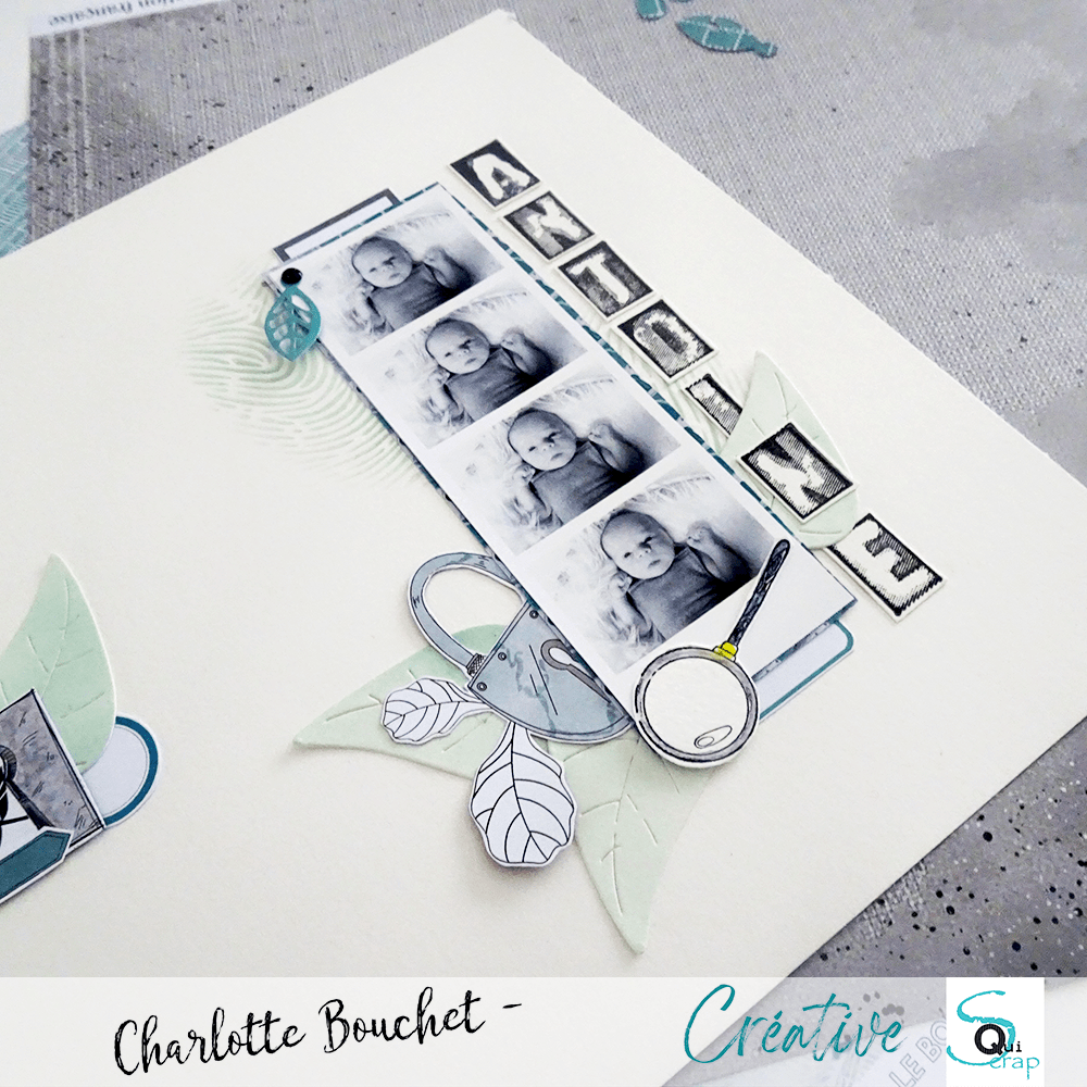 You are currently viewing Zoom sur le Tampon Alphabet de la collection Enigme Florale par Charlotte