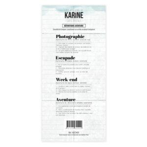 Tampons – Définitions aventure – Collection Carte Postale – Les Ateliers de Karine