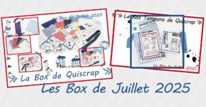 Lire la suite à propos de l’article Les Box de Juillet 2025