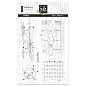 Tampons transparents – GEOMETRIE : Binaire – Sokaï