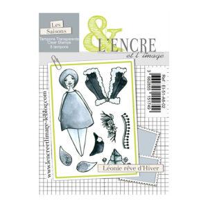 Tampon clear – Leonie reve d’Hiver – L’Encre et l’Image