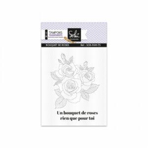 Tampons transparents – SO’ FAMILY : Bouquet de roses – Sokaï