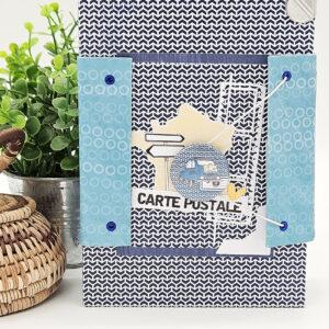 Kit Minialbum Carte Postale