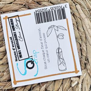 Tampons clear – Noyau d&rsquo;avocat – Quiscrap