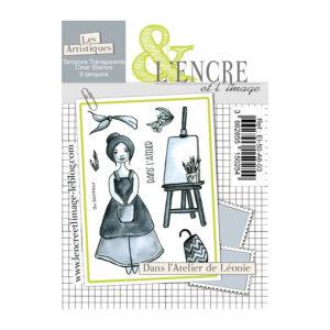Tampon clear - Dans l'Atelier de Leonie - L'Encre et l'Image