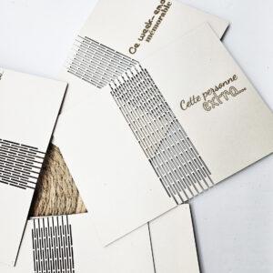 Couverture Minialbum en carton bois – Personnalise le titre – Quiscrap