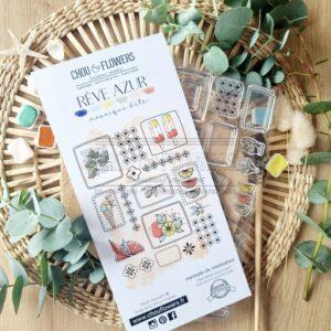 CLEAR DL MOSAIQUE D&rsquo;ETE – REVE AZUR – Chou & Flowers