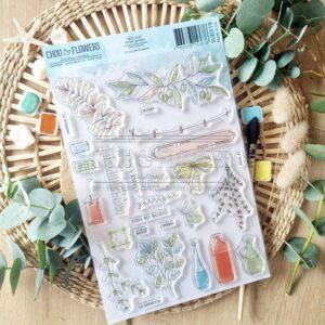 CLEAR A5 HERBIER GARRIGUE – REVE AZUR – Chou & Flowers