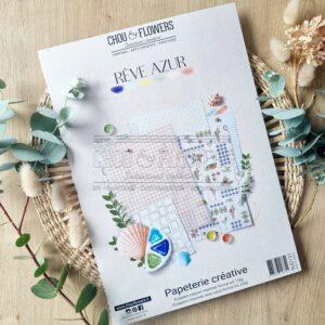 PAPETERIE CREATIVE – REVE AZUR – Chou & Flowers