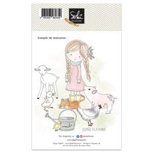 Tampons transparents – SOUVENIRS D&rsquo;ENFANCE : Journée à la ferme – Sokaï