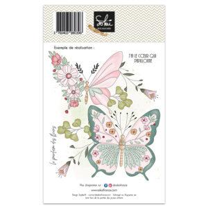 Tampons transparents – SOUVENIRS D&rsquo;ENFANCE : Joli Papillon – Sokaï