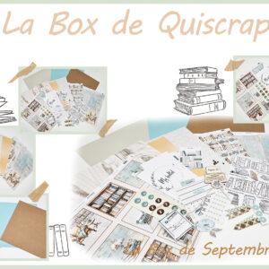 La Box de Septembre 2025