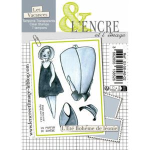 Tampon clear – L&rsquo;Eté Bohème de Léonie – L&rsquo;Encre et L&rsquo;Image