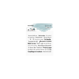 Tampon clear – Vacances et Cie – DIY and Cie