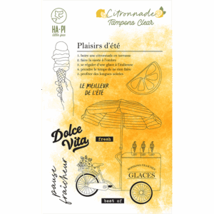 Tampons clear Plaisirs d&rsquo;été – Collection Citronnade – HA PI Little Fox