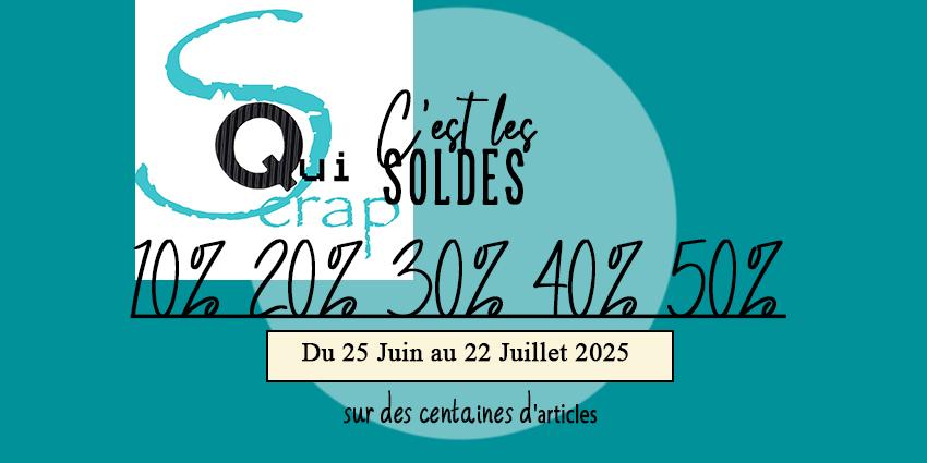 Lire la suite à propos de l’article 🎉 Les Soldes d’Été sont lancées chez Quiscrap ! ☀️