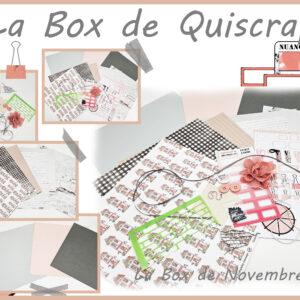 La Box de Novembre 2025