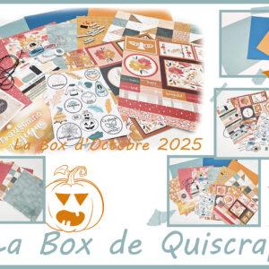 La Box d&rsquo;Octobre 2025