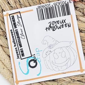 Tampons clear – Joyeux Halloween – Quiscrap