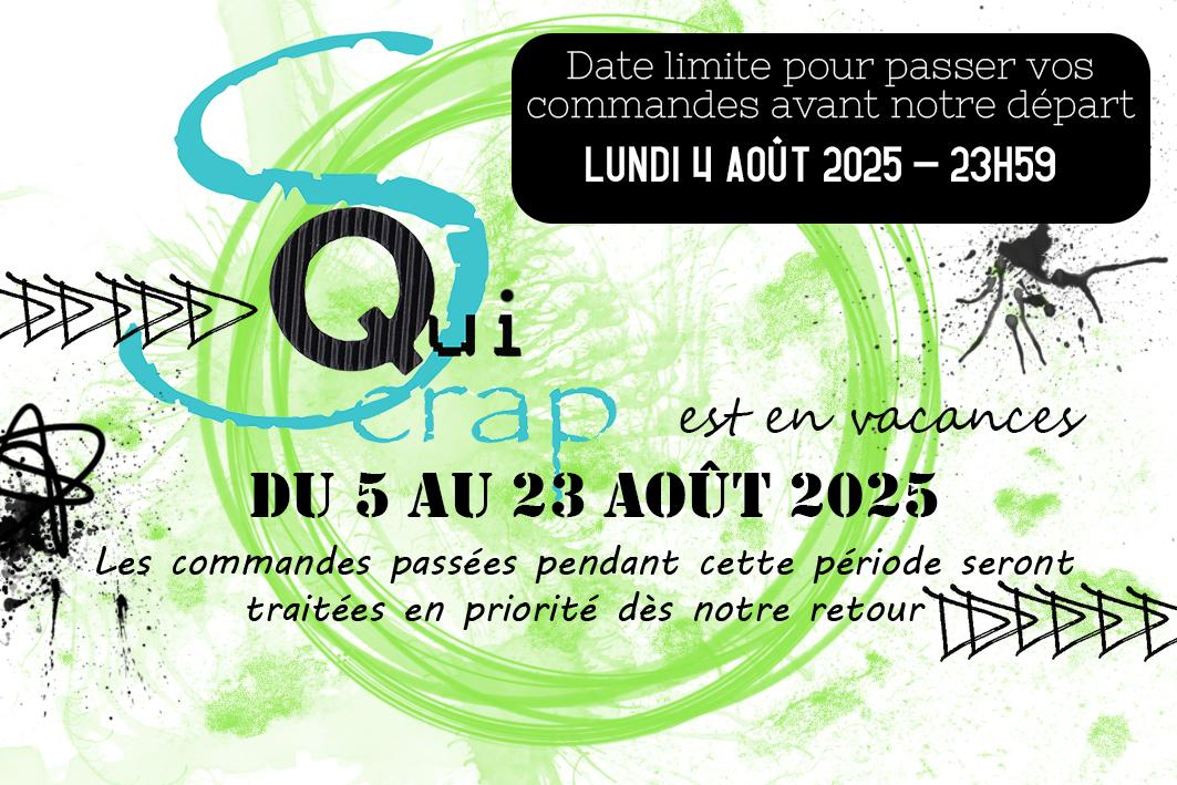 Lire la suite à propos de l’article 🌴 C’est le moment de recharger les batteries chez Quiscrap ! 🌞