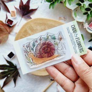 CLEAR A8 L&rsquo;escargot – L&rsquo;OREE DES BOIS – Chou & Flowers