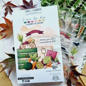 CLEAR A5 Légumes de saison – L&rsquo;OREE DES BOIS – Chou & Flowers
