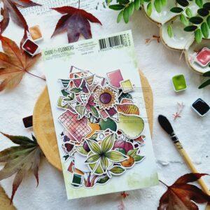 DIES-CUT Cueillette d&rsquo;automne – L&rsquo;OREE DES BOIS – Chou & Flowers