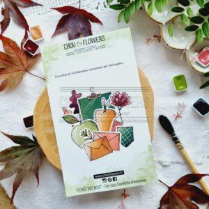 DIES-CUT Cueillette d&rsquo;automne – L&rsquo;OREE DES BOIS – Chou & Flowers