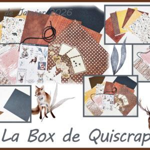 La Box de Janvier 2026