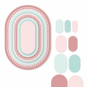 Matrice de découpe – Nested ovals – Studio Light