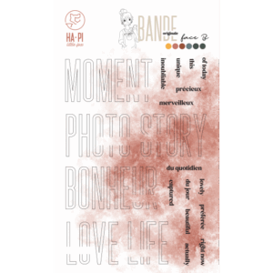 Tampons clear Mots composés- Collection Bande originale, face B – HA PI Little Fox