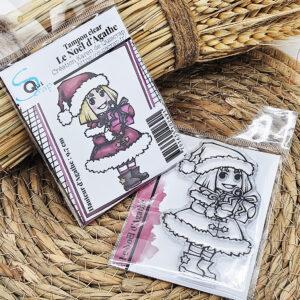 Tampon clear – Le Noël d&rsquo;Agathe – Quiscrap