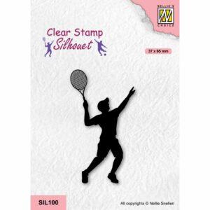 Tampon clear - Silhouette tennis - Nellie's Choice